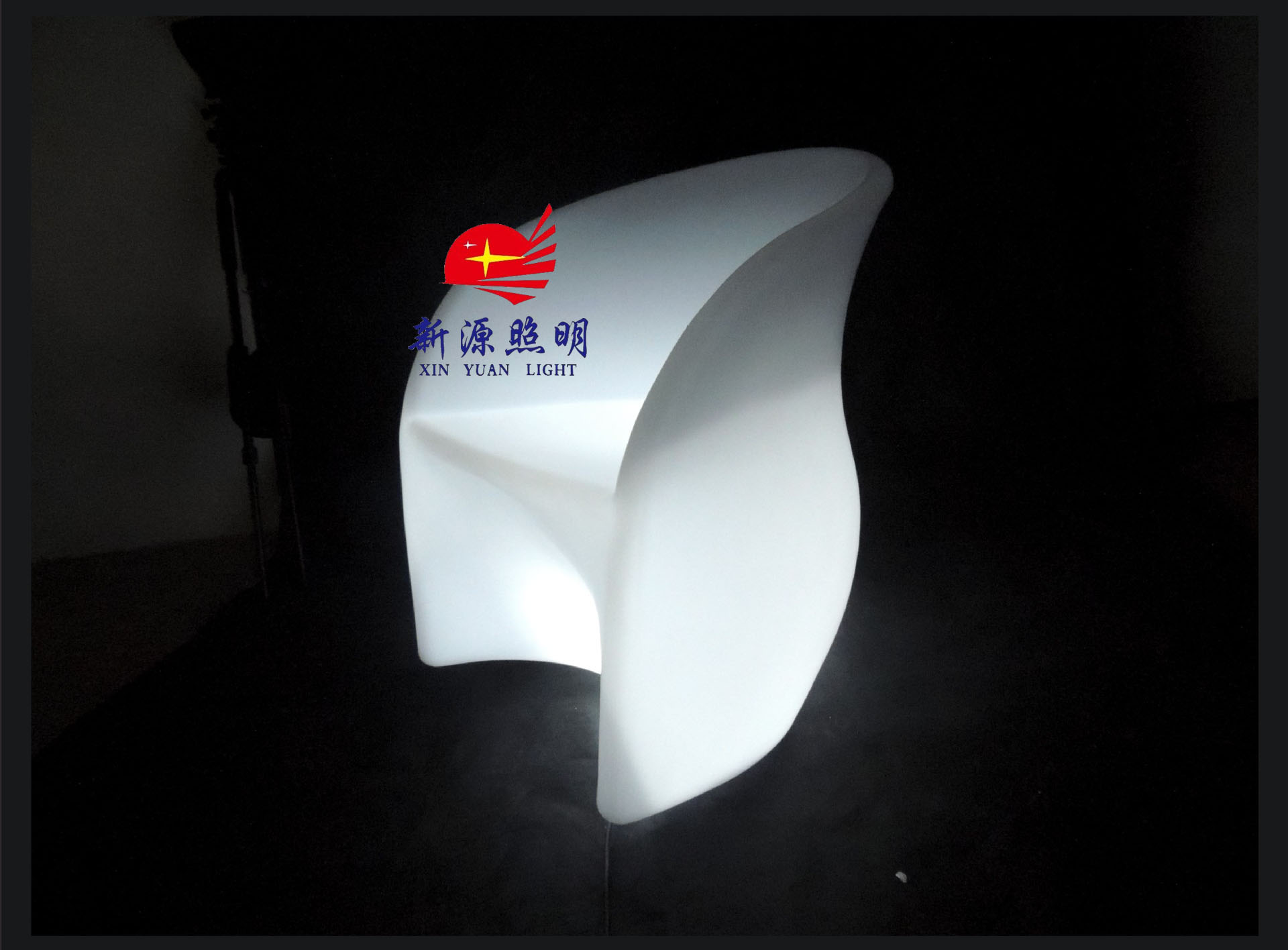 Plastic luminous furniture, rechargeable furniture, best-selling luminous furniture at the exhibition, LED luminous chairs for bars pic 4