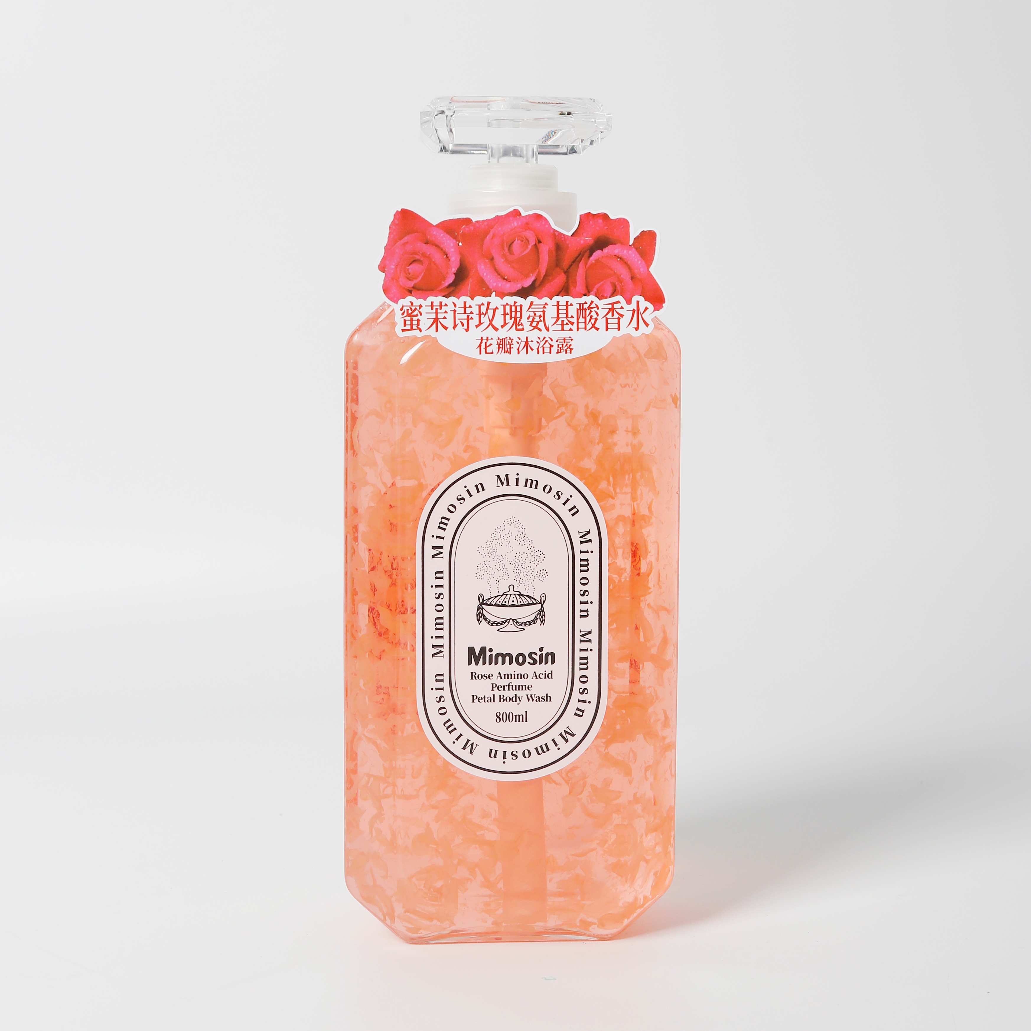 Mimoshi Rose Amino Acid Fragrance Petal Body Wash