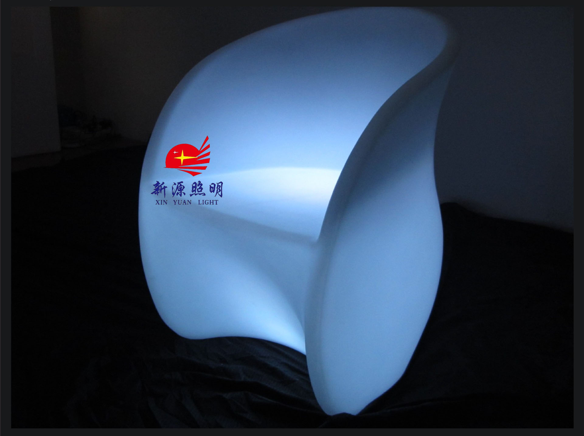 Plastic luminous furniture, rechargeable furniture, best-selling luminous furniture at the exhibition, LED luminous chairs for bars pic 5