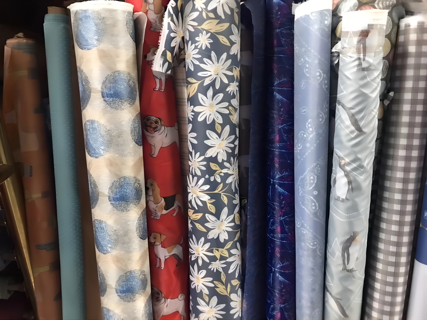 230D Twill 27 Printed Ice Bag Shopping Bag Fabric Printing 11 details Picture