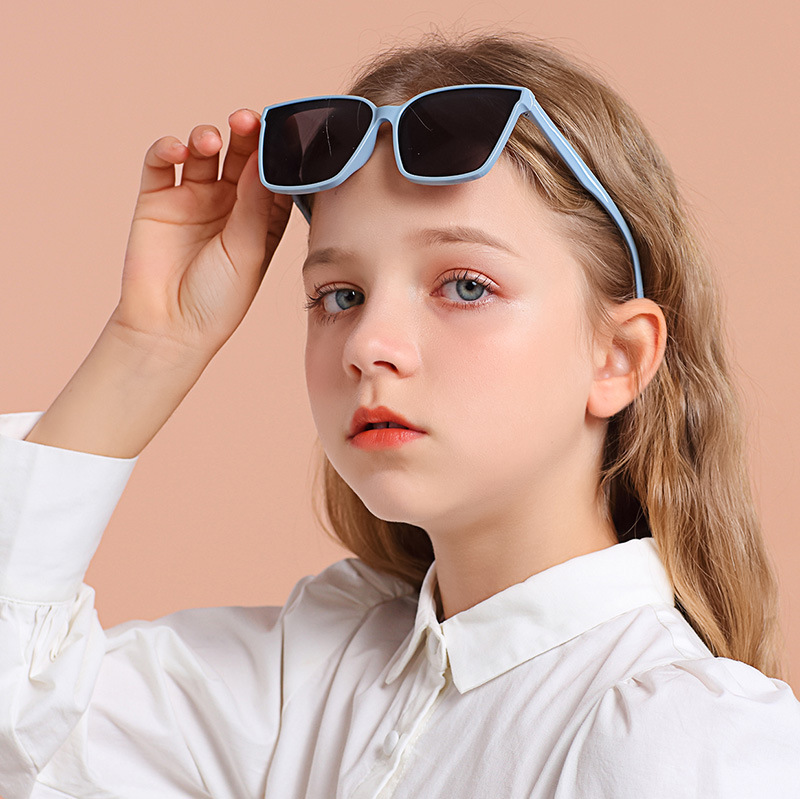 儿童太阳镜墨镜儿童男童女童偏光硅胶墨镜宝宝防紫外线眼镜0015详情3