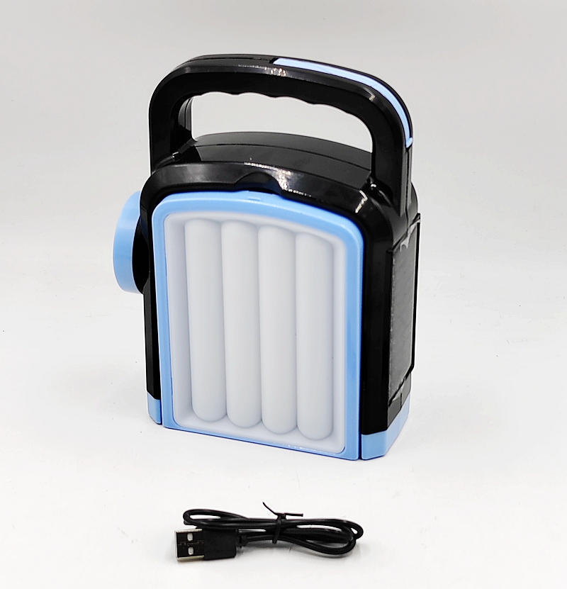 久根电筒 LF-2301A 多功能可展开太阳能手提灯 强光探照灯 户外可充电手提灯 手提家用便携应急灯 详情2