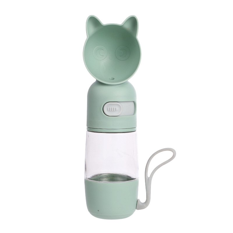 New pet water cup, dog water dispenser, cat food storage and water feeding all-in-one portable cup, portable outdoor pet products Item Picture