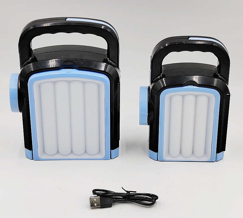 久根电筒 LF-2301A 多功能可展开太阳能手提灯 强光探照灯 户外可充电手提灯 手提家用便携应急灯 详情3