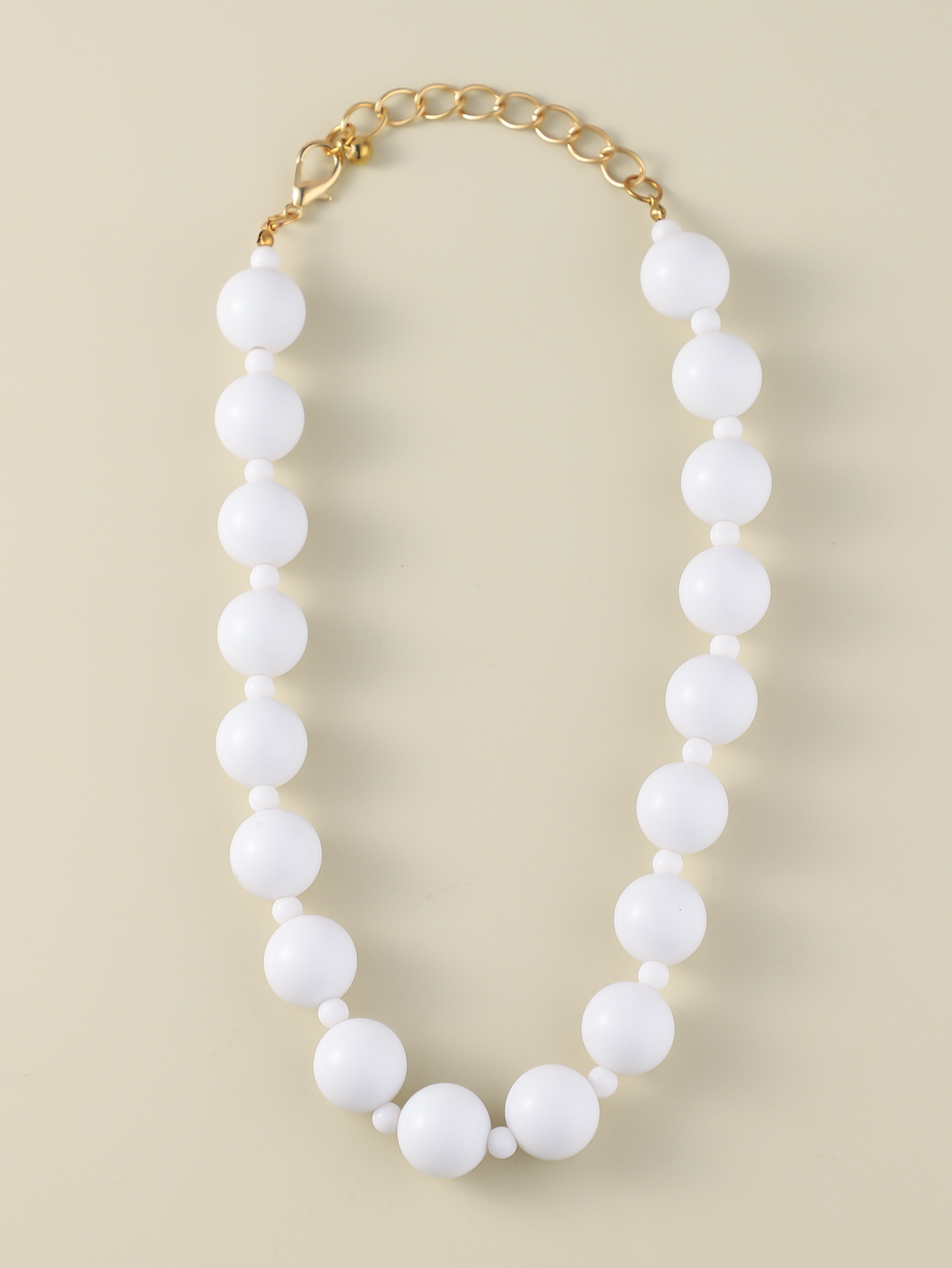 New spring and summer sweet cool wind acrylic resin necklace collar bone chain collar ornaments
