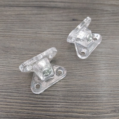 Butterfly Angle Code Plastic Transparent Right Angle Wardrobe Fixed Connector Plate Support