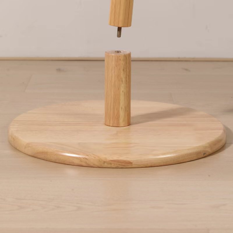 Hanger pole, bedroom hanging hanger, floor-standing solid wood coat rack, modern simple and multi-functional bag rack, clothes rack pic 9