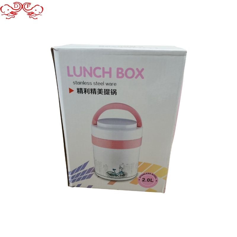 DF99013不锈钢保温饭盒便携家用上班族学生便当盒饭桶DF Trading House 详情2