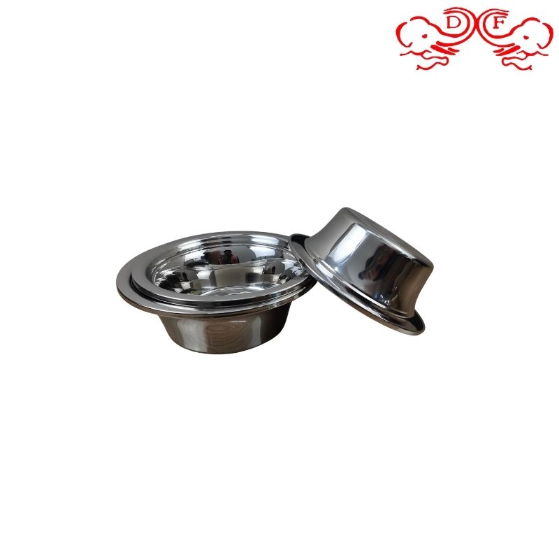 DF99009 Stainless steel rice washing sieve Thickened non-magnetic European-style rice sieve Wide edge multi-purpose rice sieve multi-functional dense hole water filter basket DF Trading House pic 2