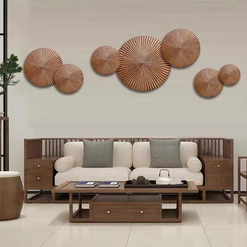 Light Luxury Three-Dimensional Wall Decoration Living Room Sofa Tv Background Wall Decoration Pendant Creative Porch Hanging Decoration Wall Decoration Wall Hanging details Picture