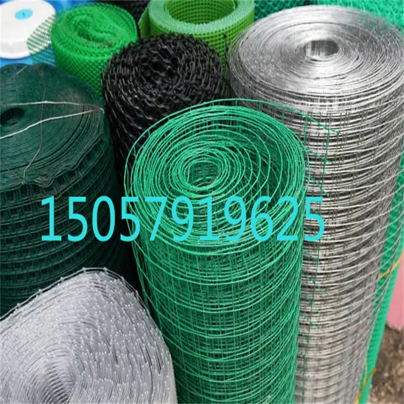 铁丝网绿色/PVC 电焊网/猴网  鸡网 护栏网/电焊网 方格网细节图