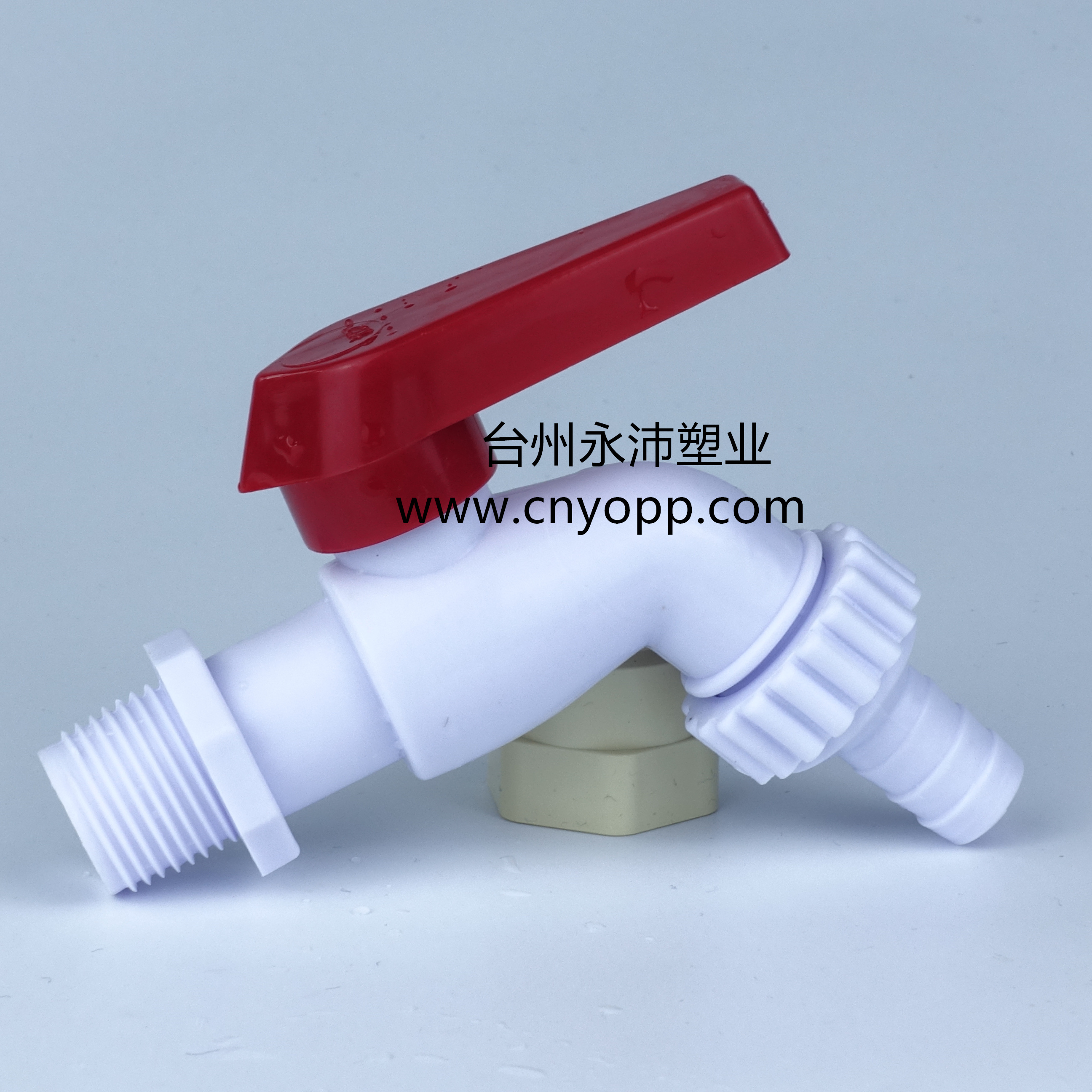 Plastic Faucet 1/2 inch 3/4 inch PVC PP Plastic Faucet OEM trademark Packable thumbnail