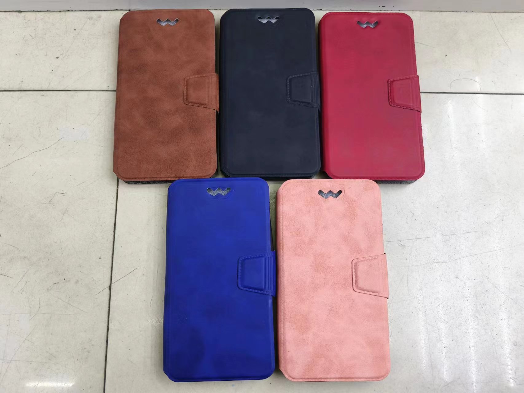 Korean cashmere all-purpose leather phone case