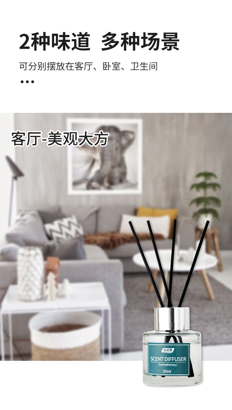 无火香薰摆件 室内留香更久女生房间清新香水厕所除臭香氛批发详情5