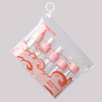 Portable Travel Set Dispenser bottle Spray bottle Lotion bottle Round cap bottle *