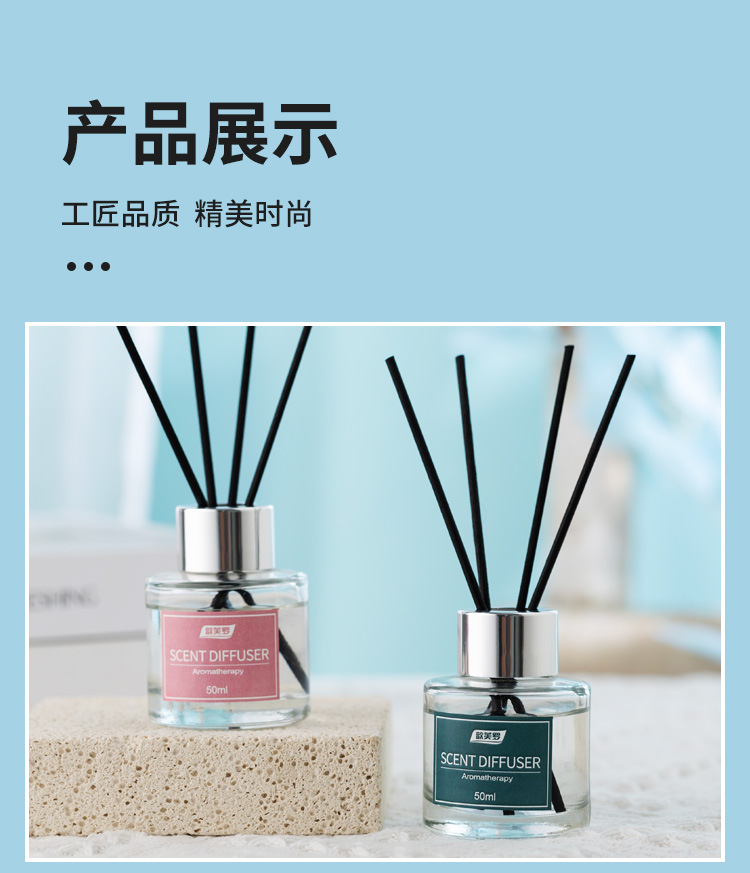 无火香薰摆件 室内留香更久女生房间清新香水厕所除臭香氛批发详情10