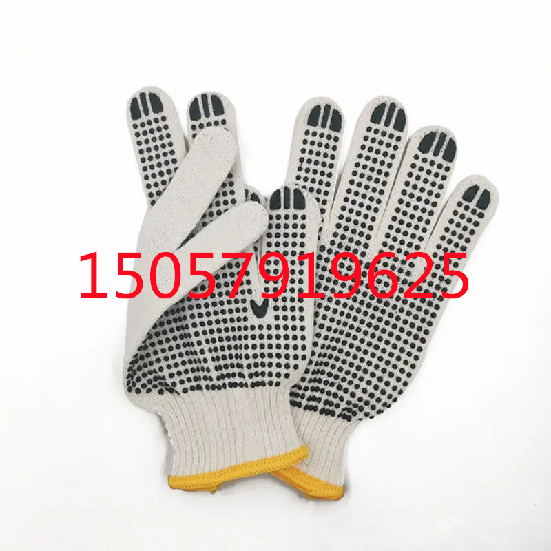Cheap 7G 10G PVC Coated Cotton Dot Gloves Cotton Knitted Dot详情6