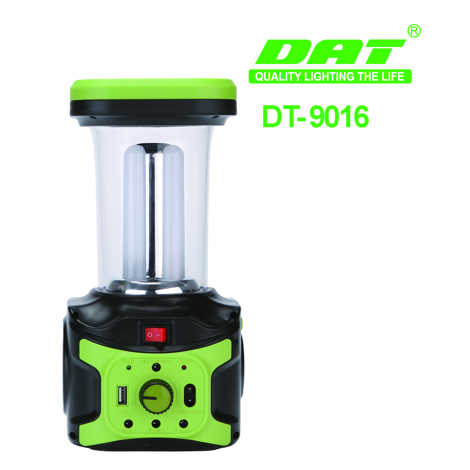 DT-9016太阳能照明小系统便携式户外照明LED灯可应急充电野营灯详情图2