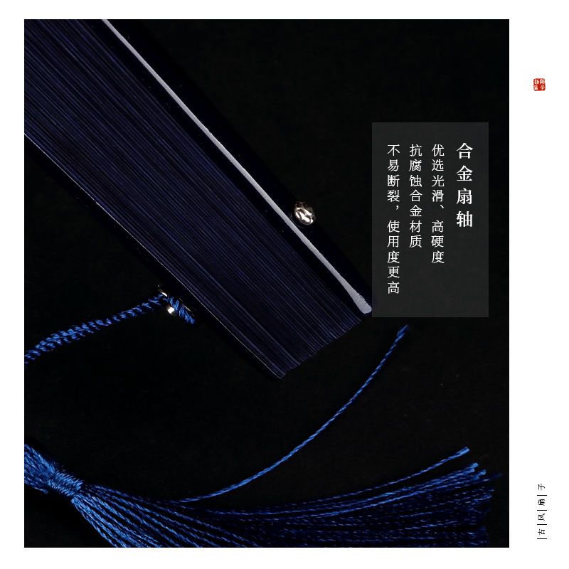 16Cm Mini Full Bamboo Fan Ladies Full Bamboo Fan Chinese Style Full Bamboo Fan Retro Style Hanfu Qipao Catwalk Dance Easy Opening And Closing Summer Gift Small Fan undefined