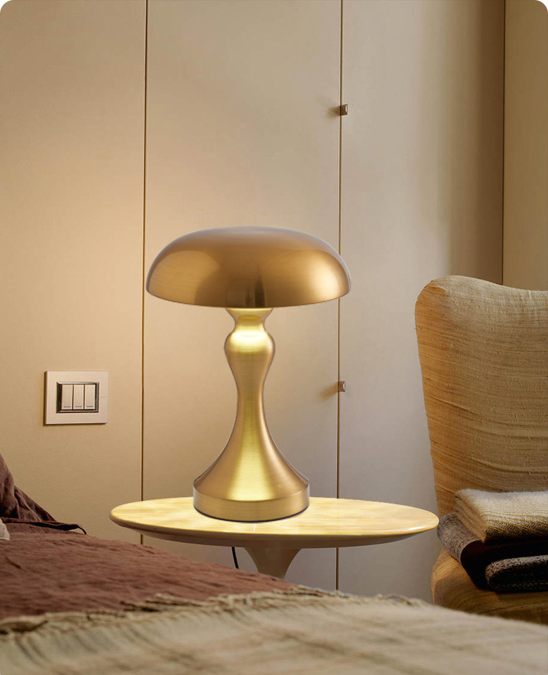 Rechargeable night desk lamp, popular in various colors, touch-sensitive touch desk lamp, night light, home decoration light pic 3