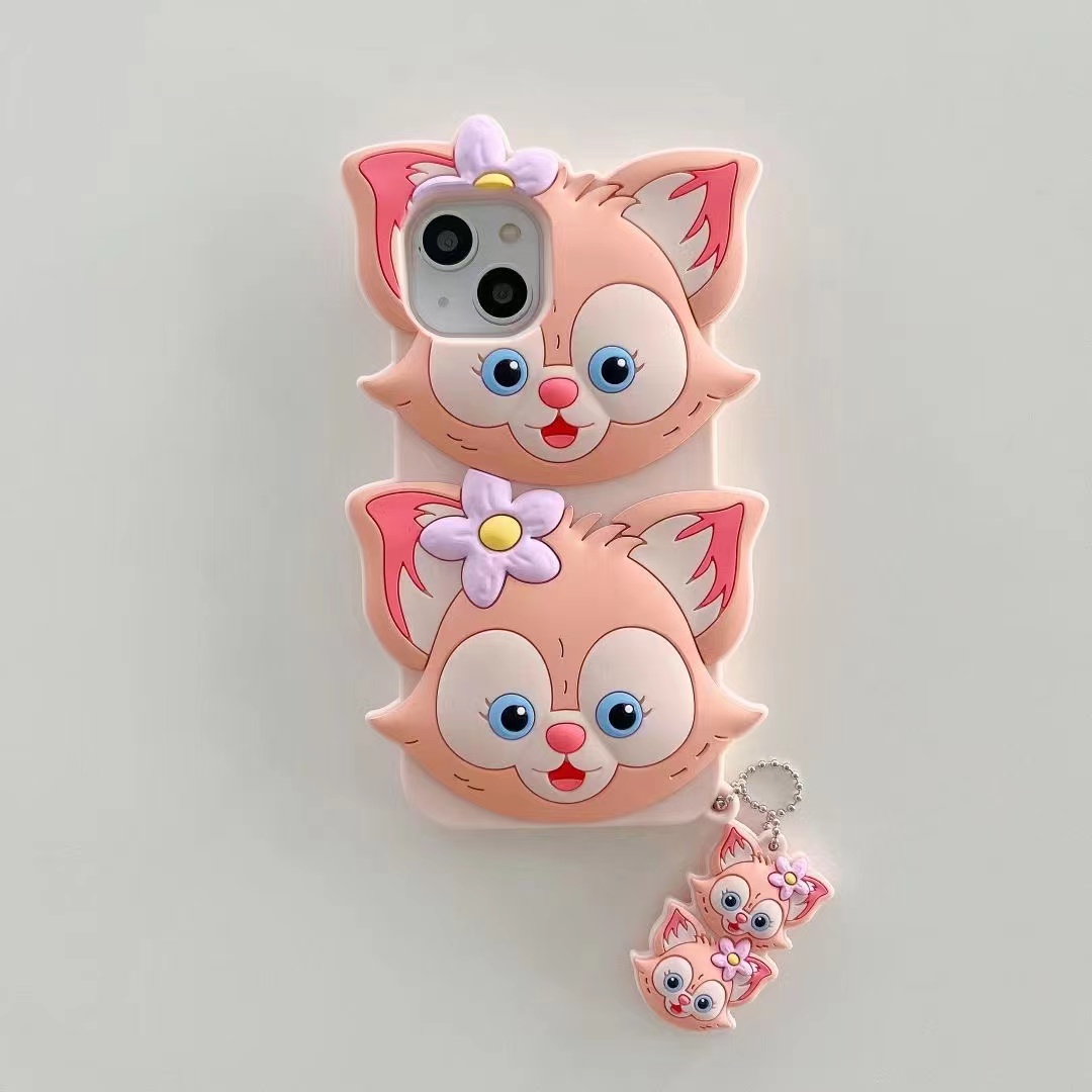 Silicone cartoon cat soft shell protective case set Item Picture