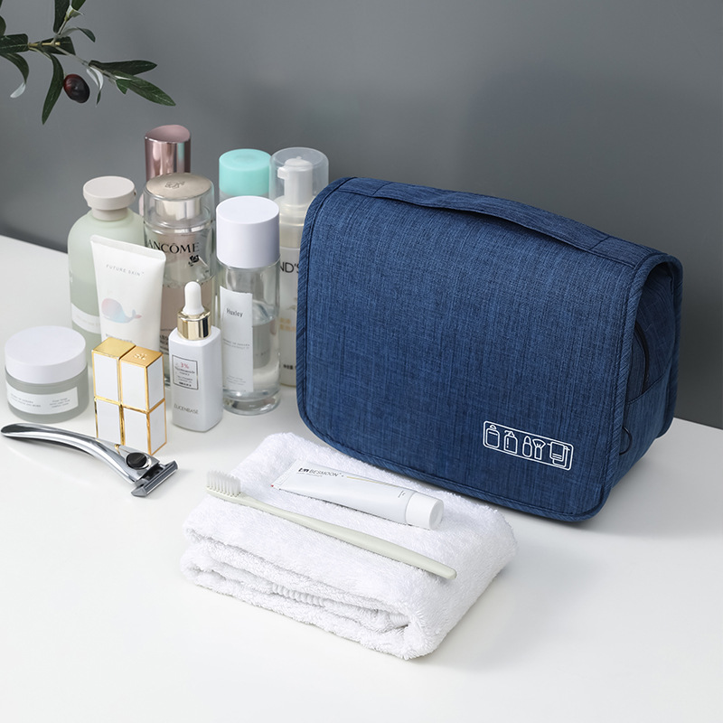 Travel Toiletry Bag Portable Makeup Bag Large Capacity Simple Multi-Functional Storage Bag Travel Storage Bag Application Scenario