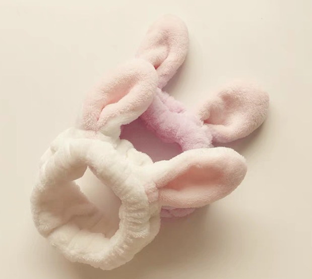 Long Ears Rabbit Ears Face Wash Headband Six Colors details Picture