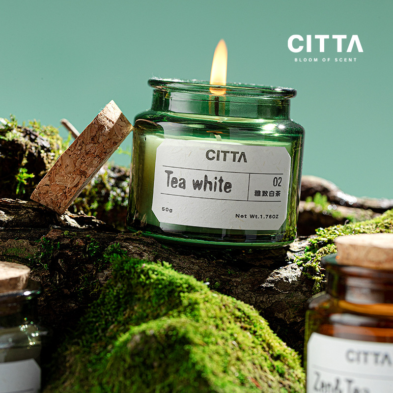Factory Direct Scented Candle Plant Soy Wax Indoor Bedroom Creative Scented Candle Smokeless Deodorizing Candle Lamp Wholesale Application Scenario