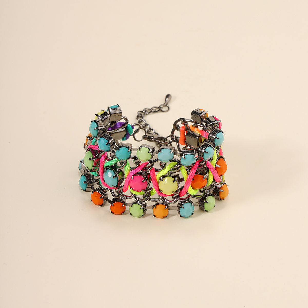 European and American fashion Bohemian color bracelet national style beautiful bracelet