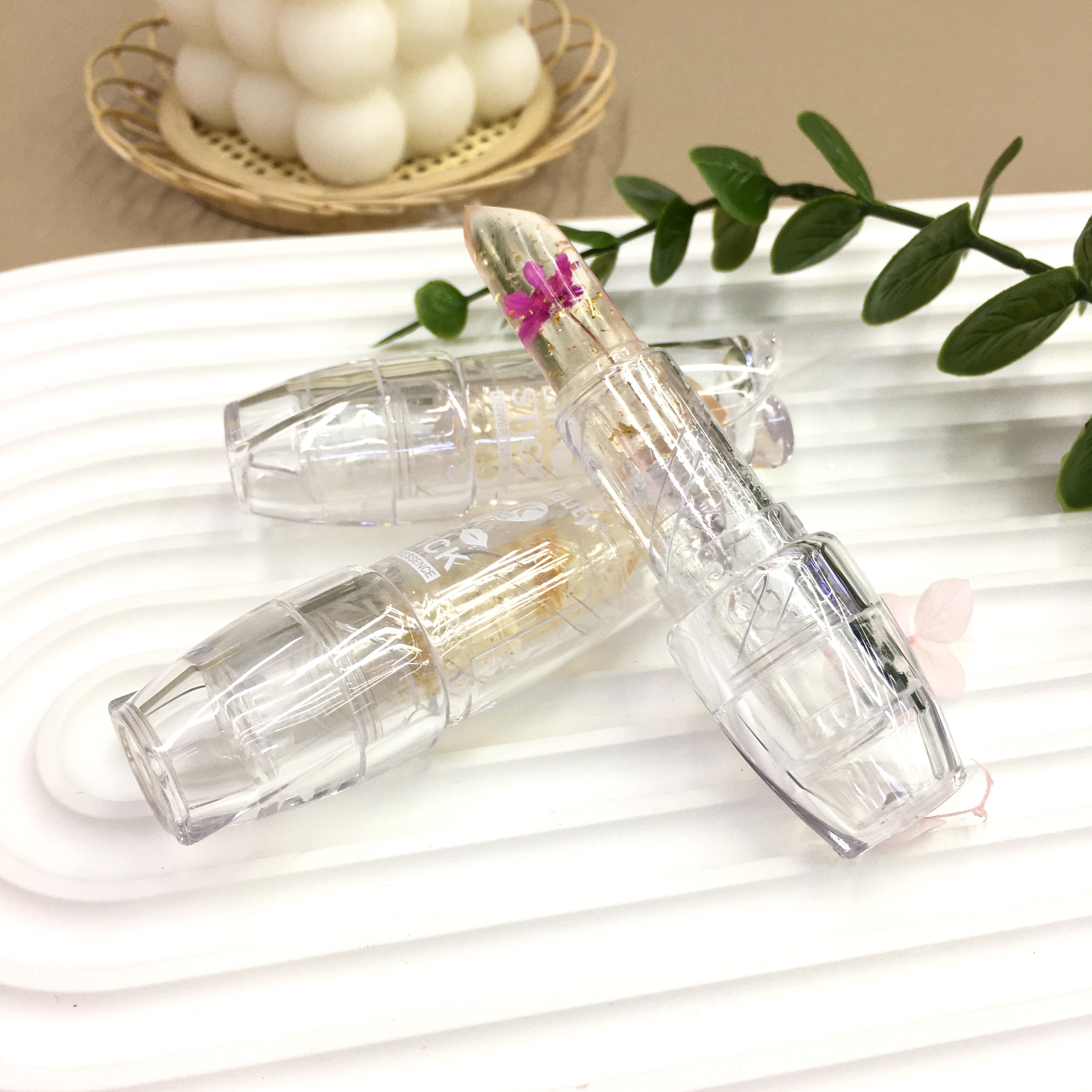 3Q Beauty Dry Flower Lip Balm Specification drawing