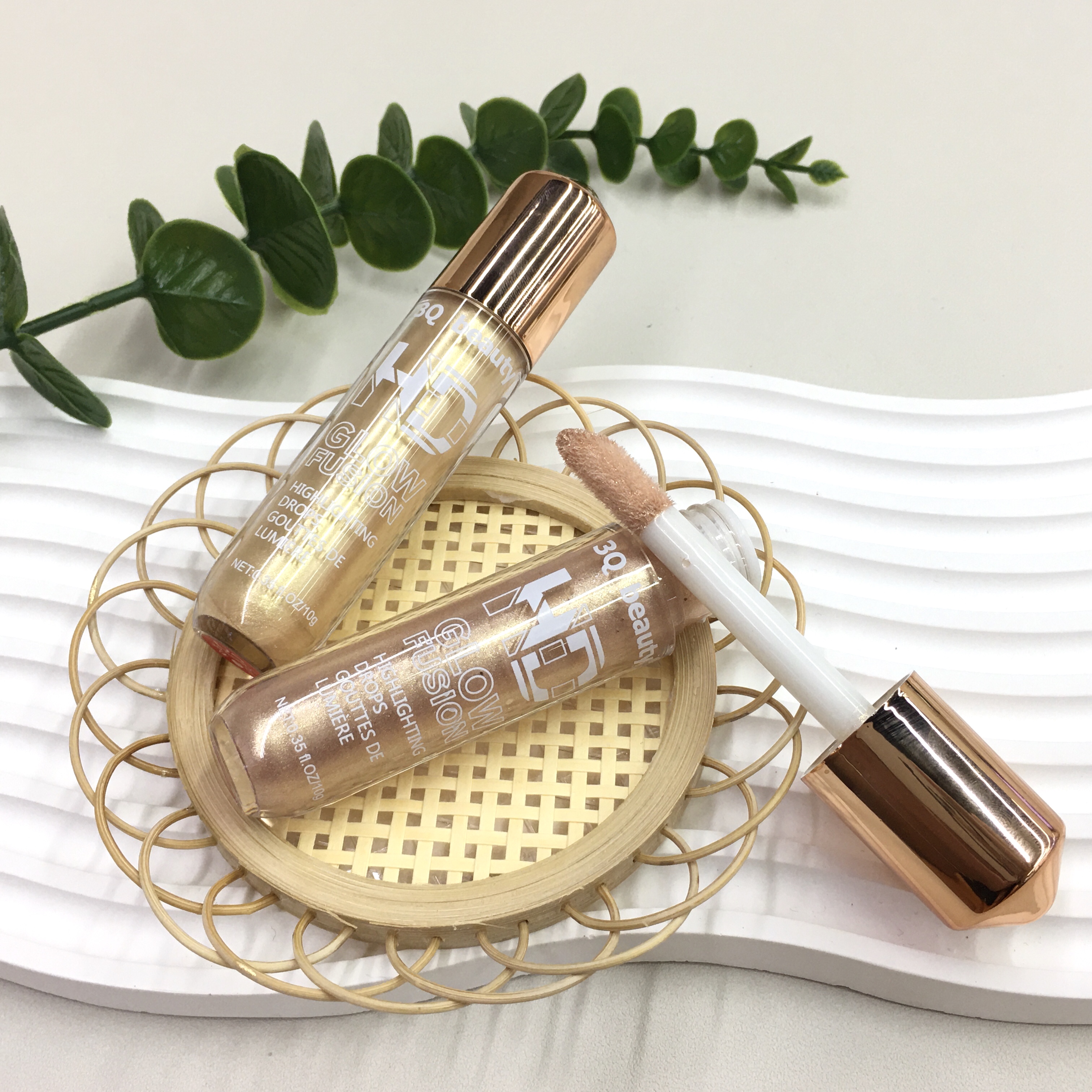 3Q Beauty Highlighter Specification drawing