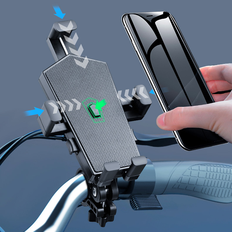 BG-1111-1 Mobile phone stand Bicycle mobile phone stand Plastic bicycle mobile phone stand Electric motorcycle takeout rider mobile phone stand Navigation stand