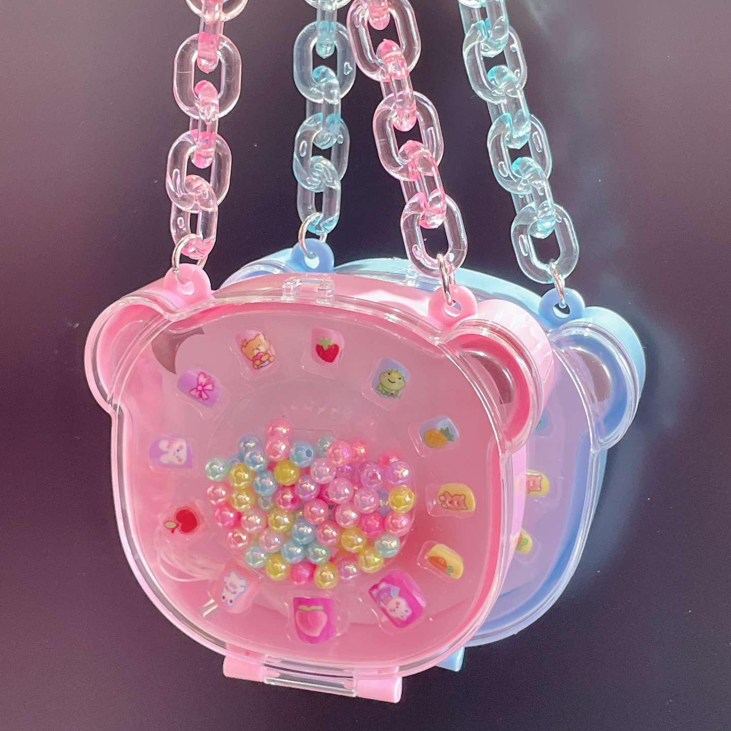 New children's nail patch manual DIY wearable removable nail patch set details Picture