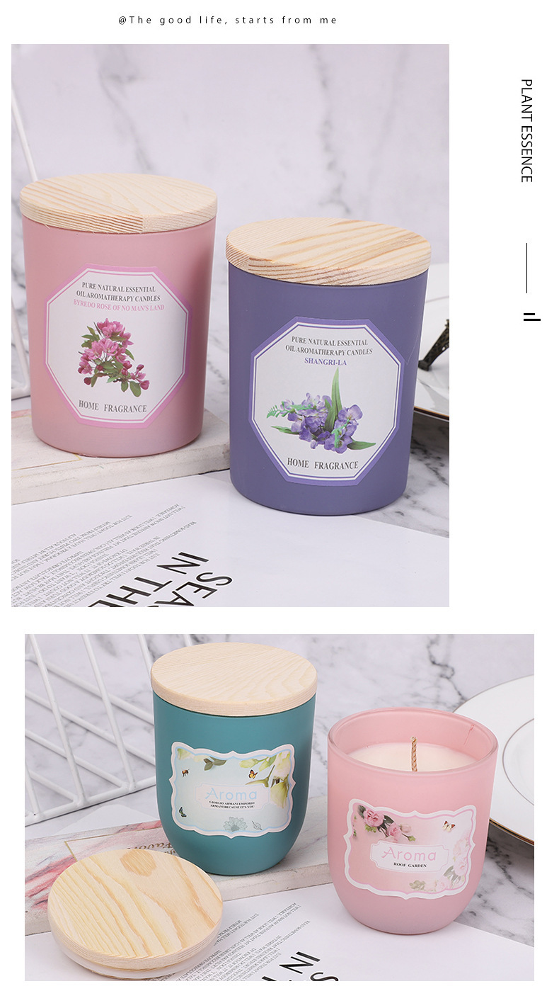 Scented candle cup, scented gift box, scented deodorizing, home indoor fresh air, candlestick decoration pic 9