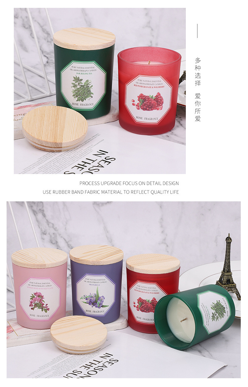 Scented candle cup, scented gift box, scented deodorizing, home indoor fresh air, candlestick decoration pic 8