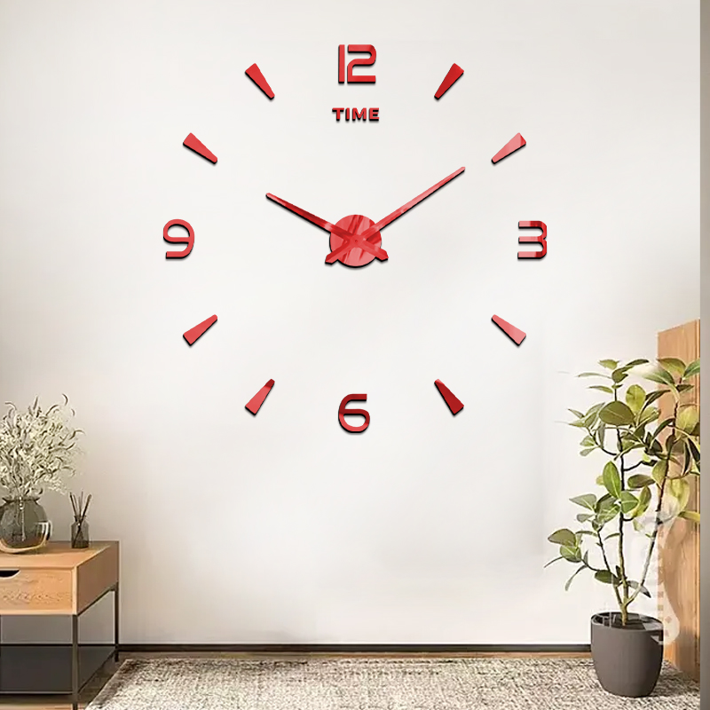 Manufacturers Direct Sales Large Size Creative Wall Clock Diy Wall Clock Mirror Wall Clock Mirror Wall Clock Wall Clock Acrylic Spot Item Picture