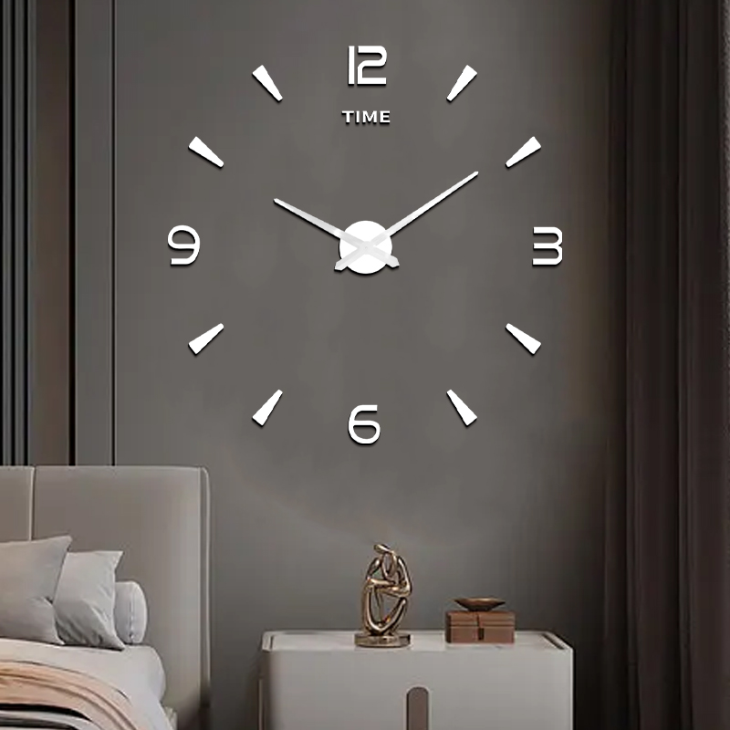 Manufacturers Direct Sales Large Size Creative Wall Clock Diy Wall Clock Mirror Wall Clock Mirror Wall Clock Wall Clock Acrylic Spot details Picture