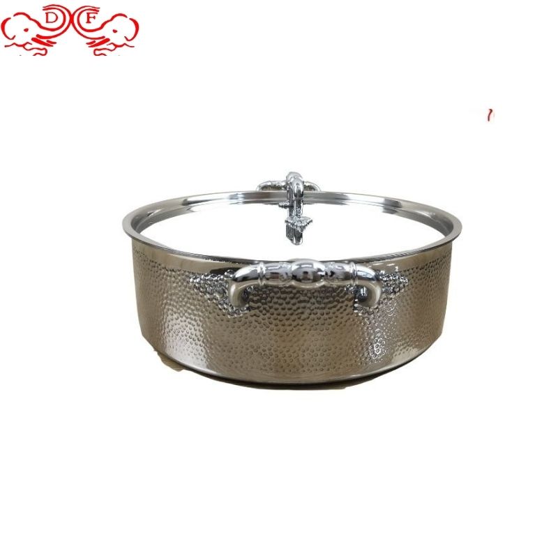DF99040 Mandarin Duck Pot Hot Pot Pot Commercial three-layer steel soup pot 304 stainless steel hot pot DF Trading House pic 2