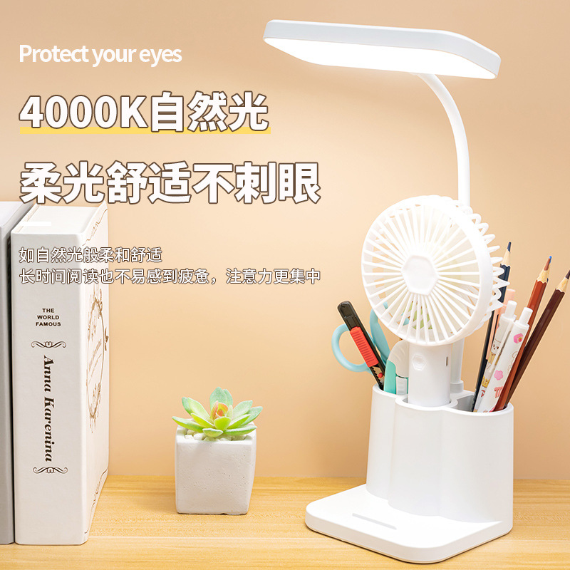 Factory Wholesale Creative Intelligent Student Dormitory Desk Eye Protection Lamp Bedside Lamp Led Pen Downlight Student Gifts Application Scenario