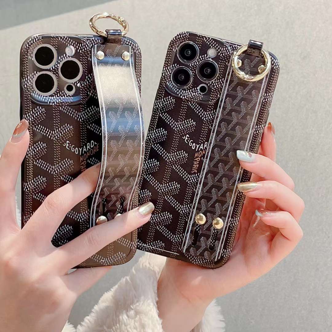 Frosted wrist strap Phone case Wrist strap