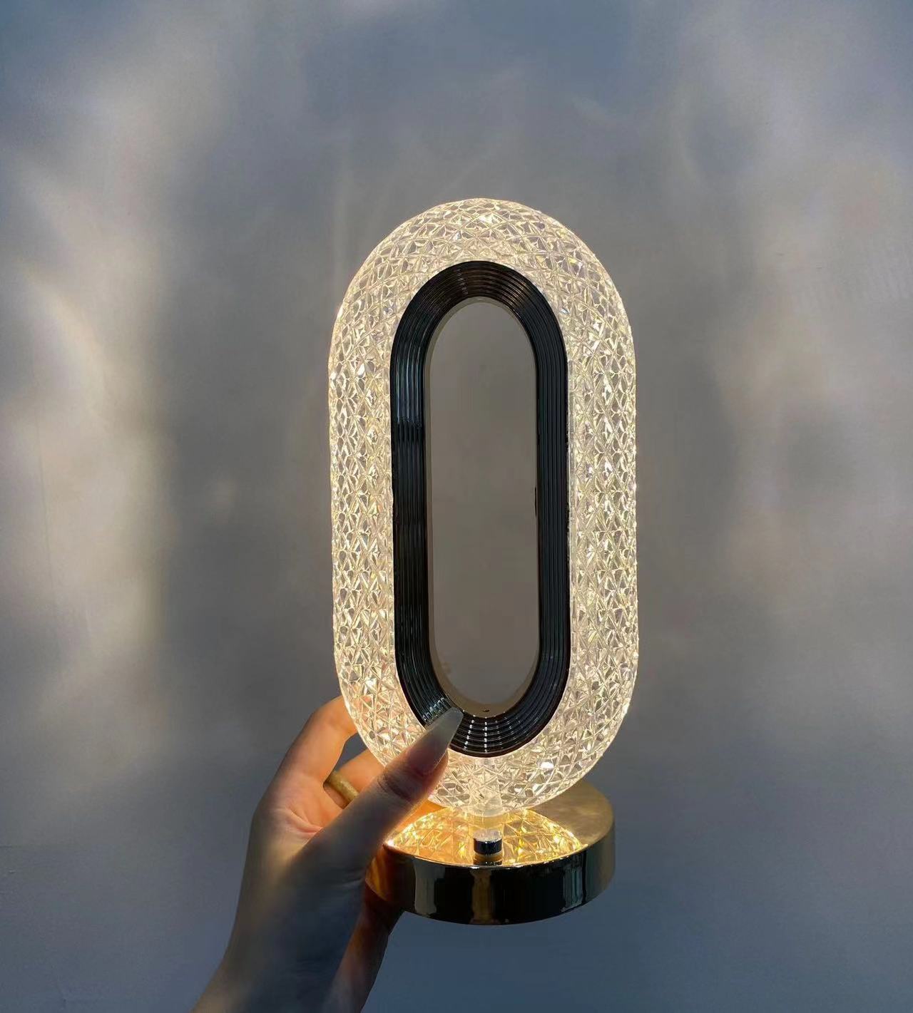 网红LED小夜灯水晶台灯浪漫卧室床头跑道创意氛围装饰灯详情2