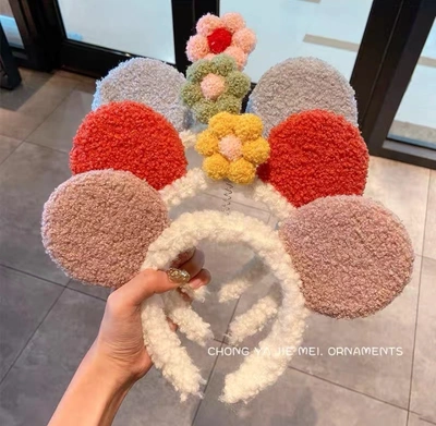 Mickey Sunflower Headband Face Wash Headband Six Colors
