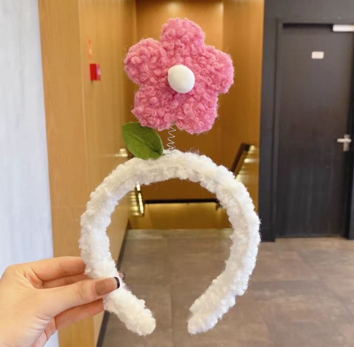 Sun Flower Hair Band Cute Flower Hair Band Face Wash Hair Band Nine Colors Specification drawing