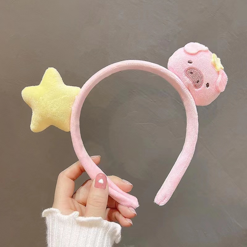 Cute Piglet Five-Pointed Star Headband details Picture