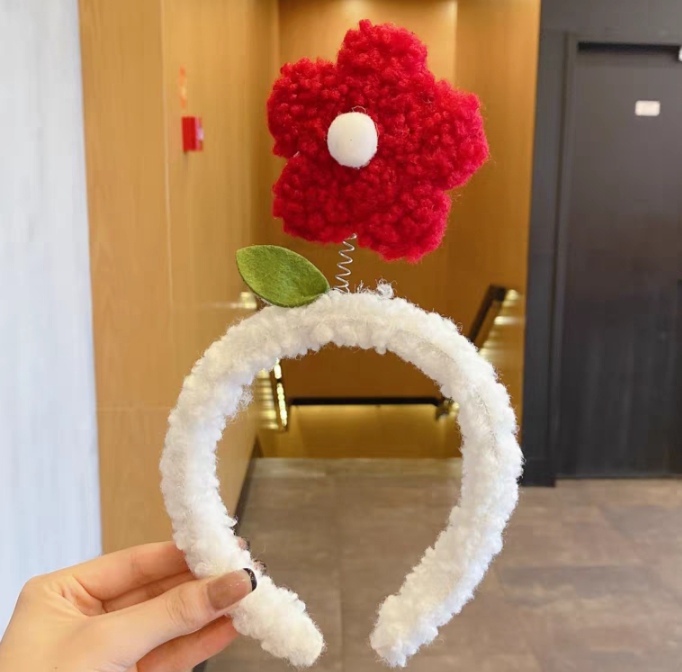 Sun Flower Hair Band Cute Flower Hair Band Face Wash Hair Band Nine Colors Application Scenario