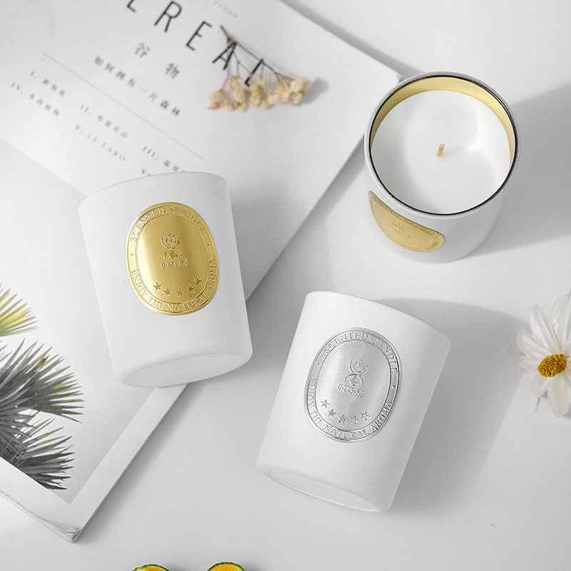 Aromatherapy Candle High Appearance Level Incense Home Indoor Fragrance Cup Lasting Niche With Hand Gift Bedroom Fragrance Essential Oil details Picture