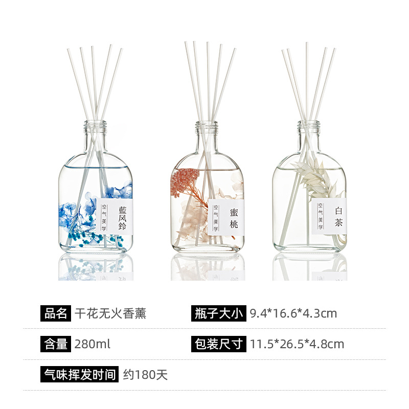 Dry Flower Without Fire Aromatherapy Indoor Eternal Life Flower Home Lasting Air Freshener Fragrance Essential Oil Cane Aromatherapy Wholesale Item Picture