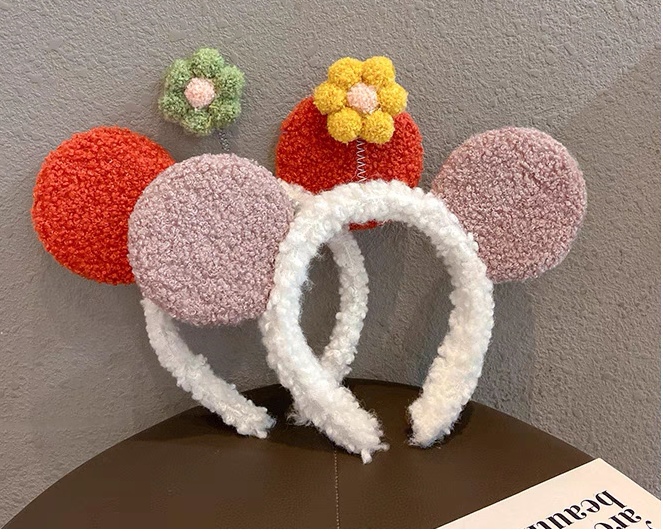 Mickey Sunflower Headband Face Wash Headband Six Colors Item Picture