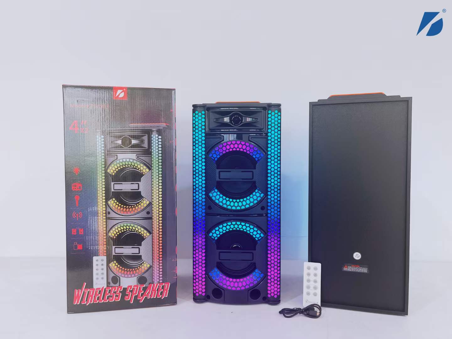 KTS-1813 2*4 "series portable speaker Bluetooth wireless audio radio thumbnail