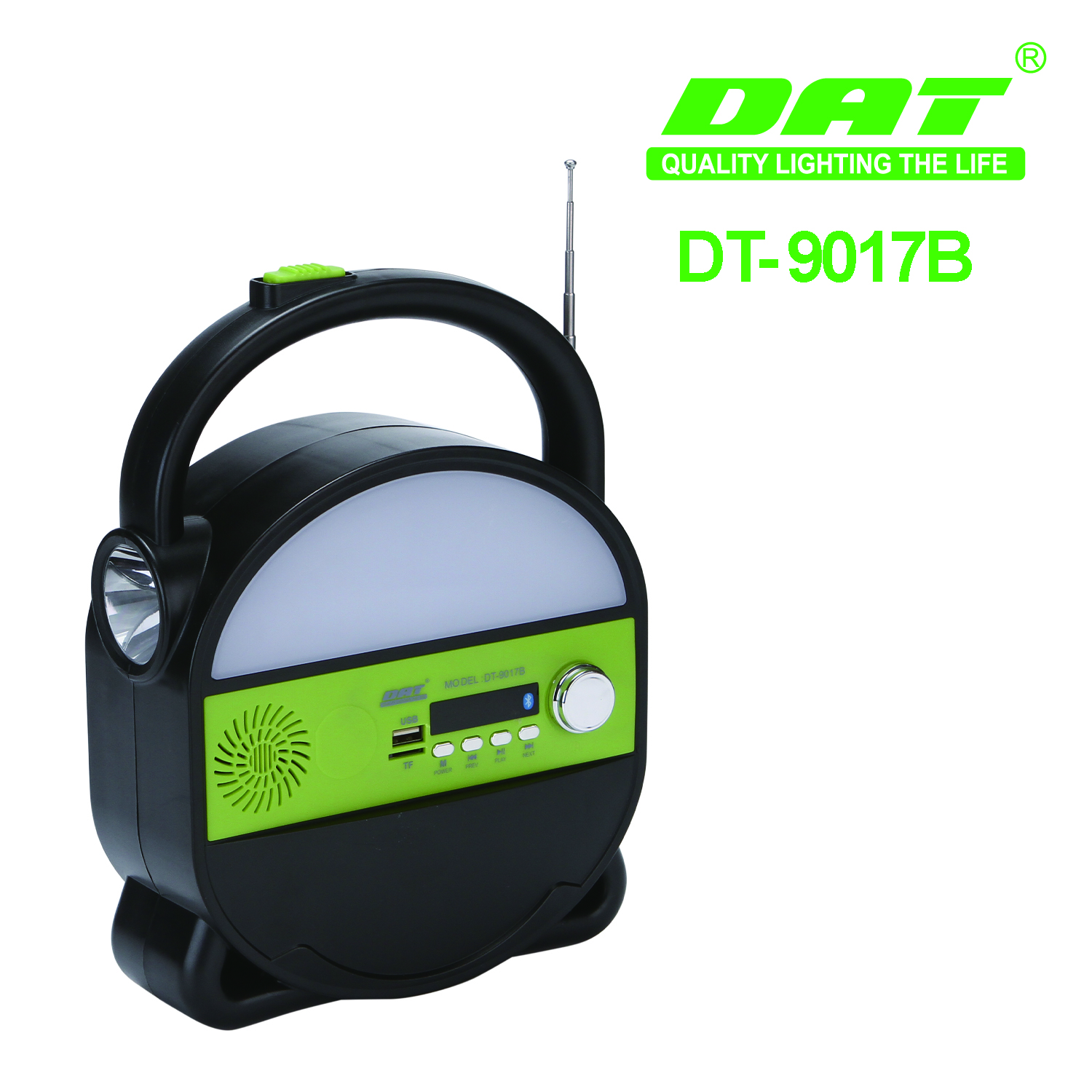 DT-9017B太阳能照明小系统户外照明灯野营灯带蓝牙MP3收音机功能可应急充电详情图4